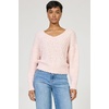 image:imageDEAR JOHN Lexi Sweater Womens Drop Shoulder VNeck Long SleevePale Lilac