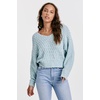 image:imageDEAR JOHN Lexi Sweater Womens Drop Shoulder VNeck Long SleeveSea Foam
