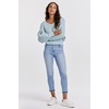 image:imageDEAR JOHN Lexi Sweater Womens Drop Shoulder VNeck Long SleeveSea Foam