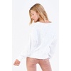 image:imageDEAR JOHN Lexi Sweater Womens Drop Shoulder VNeck Long SleeveSea Salt