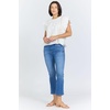 image:imageDEAR JOHN Ulla Womens Relaxed Fit Top Round Neck Sleeveless Embroidered DetailWhite
