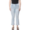 image:imageDEAR JOHN Jeanne Flare Leg Jeans for Women Mid Rise Cropped Inseam Comfort Stretch Denim  Harbor  31