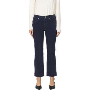 image:imageDEAR JOHN Jeanne Flare Jeans Womens Mid Rise Cropped Flare FitBlack Iris