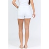 image:imageDEAR JOHN Gigi Womens Shorts Mid Rise Clean HemWhite