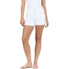 image:imageDEAR JOHN Gigi Womens Shorts Mid Rise Clean HemWhite