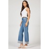 image:imageDEAR JOHN Holly High Rise Straight Leg Jeans for Women Pintuck Cuffed Hem  Kenia  Size 30