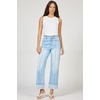 image:imageDEAR JOHN Holly High Rise Straight Leg Jeans for Women Pintuck Cuffed Hem  Prescott  Size 26