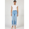 image:imageDEAR JOHN Holly High Rise Straight Leg Jeans for Women Pintuck Cuffed Hem  Winslow  Size 28