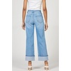 image:imageDEAR JOHN Holly High Rise Straight Leg Jeans for Women Pintuck Cuffed Hem  Winslow  Size 31