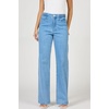 image:imageDEAR JOHN Holly High Rise Straight Jeans for Women Braided Waistband Clean Hem Denim  Wyatt  25