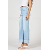 image:imageDEAR JOHN Holly High Rise Straight Leg Jeans for Women Pintuck Cuffed Hem  Prescott  Size 30