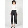 image:imageDEAR JOHN Holly Straight Leg Jeans Womens Straight fit HighRise Cuffed Hem Denim  Black Gem  28