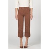 image:imageDEAR JOHN Holly Straight Leg Jeans for Women HighRise Cuffed Hem Cropped Denim  Cappuccino  29