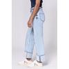 image:imageDEAR JOHN Holly Straight Leg Jeans for Women HighRise Cuffed Hem Cropped Denim  Lake Shore  25