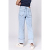 image:imageDEAR JOHN Holly Straight Leg Jeans for Women HighRise Cuffed Hem Cropped Denim  Lake Shore  28