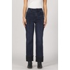 image:imageDEAR JOHN Holly Straight Leg Jeans for Women HighRise Cuffed Hem Full Length Denim  Callaway  25