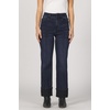 image:imageDEAR JOHN Holly Straight Leg Jeans for Women HighRise Cuffed Hem Full Length Denim  Callaway  31