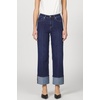 image:imageDEAR JOHN Holly Straight Leg Jeans for Women HighRise Cuffed Hem Full Length Denim  Star Demand  32