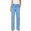 image:imageDEAR JOHN Holly High Rise Straight Jeans for Women Braided Waistband Clean Hem Denim  Wyatt  25