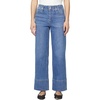 image:imageDEAR JOHN Holly Straight Leg Jeans for Women HighRise Clean Hem Full Length Denim  Bloomtone  32