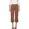 image:imageDEAR JOHN Holly Straight Leg Jeans for Women HighRise Cuffed Hem Cropped Denim  Cappuccino  29