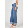 image:imageDEAR JOHN Holly High Rise Straight Leg Jeans for Women Pintuck Cuffed Hem  Abbey Road  Size 26