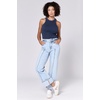 image:imageDEAR JOHN Holly Straight Leg Jeans for Women HighRise Cuffed Hem Cropped Denim  Lake Shore  26