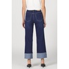 image:imageDEAR JOHN Holly Straight Leg Jeans for Women HighRise Cuffed Hem Full Length Denim  Star Demand  24