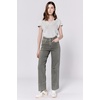 image:imageDEAR JOHN Holly Straight Leg Jeans for Women HighRise Wide Clean Hem Full Length Denim  Vetiveer  32
