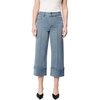 image:imageDEAR JOHN Holly Straight Leg Jeans for Women HighRise Wide Clean Hem Cropped Denim  Stormy Weather  28