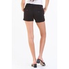 image:imageDEAR JOHN Hampton Womens Shorts for Women Low Rise Tailored Trouser Fit with Cuffed Hem Casual Stretch ComfortBlack