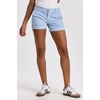 image:imageDEAR JOHN Hampton Womens Shorts for Women Low Rise Tailored Trouser Fit with Cuffed Hem Casual Stretch ComfortGlacial Blue
