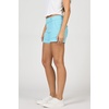 image:imageDEAR JOHN Hampton Womens Shorts for Women Low Rise Tailored Trouser Fit with Cuffed Hem Casual Stretch ComfortMilky Blue