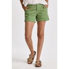 image:imageDEAR JOHN Hampton Womens Shorts for Women Low Rise Tailored Trouser Fit with Cuffed Hem Casual Stretch ComfortNephrite