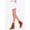 image:imageDEAR JOHN Hampton Womens Shorts for Women Low Rise Tailored Trouser Fit with Cuffed Hem Casual Stretch ComfortOptic White