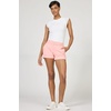 image:imageDEAR JOHN Hampton Womens Shorts for Women Low Rise Tailored Trouser Fit with Cuffed Hem Casual Stretch ComfortPeaches N Cream