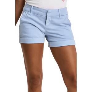 image:imageDEAR JOHN Hampton Womens Shorts for Women Low Rise Tailored Trouser Fit with Cuffed Hem Casual Stretch ComfortGlacial Blue