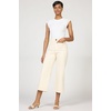 image:imageDEAR JOHN Audrey Wide Leg Jeans for Women High Rise Cropped Inseam Comfort Stretch Denim Clean HemIvory