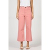 image:imageDEAR JOHN Audrey Wide Leg Jeans for Women High Rise Cropped Inseam Comfort Stretch Denim Clean HemTerracotta