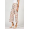 image:imageDEAR JOHN Audrey Wide Leg Jeans for Women High Rise Cropped Inseam Comfort Stretch Denim Clean HemTropical Ikat