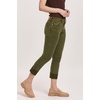 image:imageDEAR JOHN Blaire Staight Leg Jeans Womens Mid Rise Cuffed HemArmy