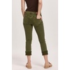 image:imageDEAR JOHN Blaire Staight Leg Jeans Womens Mid Rise Cuffed HemArmy
