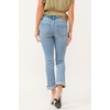 image:imageDEAR JOHN Blaire Staight Leg Jeans Womens Mid Rise Cuffed HemHavasu Falls