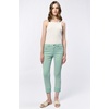 image:imageDEAR JOHN Blaire Staight Leg Jeans Womens Mid Rise Cuffed HemIceberg Green
