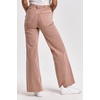 image:imageDEAR JOHN Fiona Wide Leg Jeans Womens Mid Rise Full Length Raw Hem Denim PantsItalian Clay