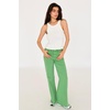 image:imageDEAR JOHN Fiona Wide Leg Jeans Womens Mid Rise Full Length Raw Hem Denim PantsNephrite