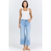 image:imageDEAR JOHN Holly Womens Straight Leg Jeans High Rise Cropped Comfortable Stretch Raw HemEllsworth