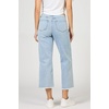 image:imageDEAR JOHN Holly Womens Straight Leg Jeans High Rise Cropped Comfortable Stretch Raw HemSunset Blues