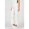 image:imageDEAR JOHN Holly Womens Straight Leg Jeans High Rise Cropped Comfortable Stretch Raw HemWhite