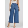 image:imageDEAR JOHN Audrey Wide Leg Jeans for Women Cropped Inseam Classic Comfort Stretch DenimAbbey Road
